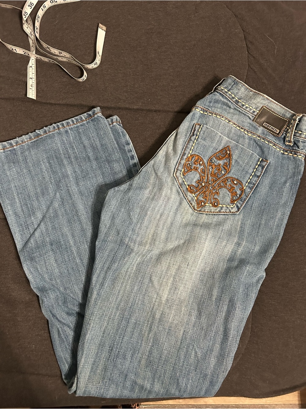 Petrol Nikki Fleur de Lis y2k style 6